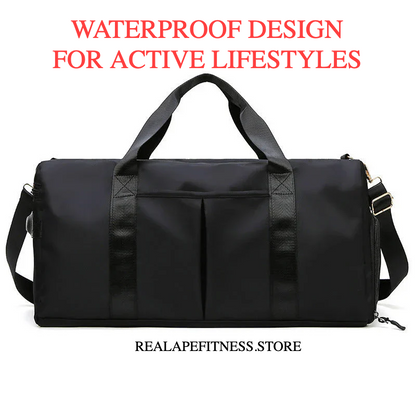 Waterproof Fitness Sports Travel Duffel Bag - Versatile Weekender for Men and Women